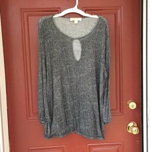 Michael Kors quarter length sleeve blouse